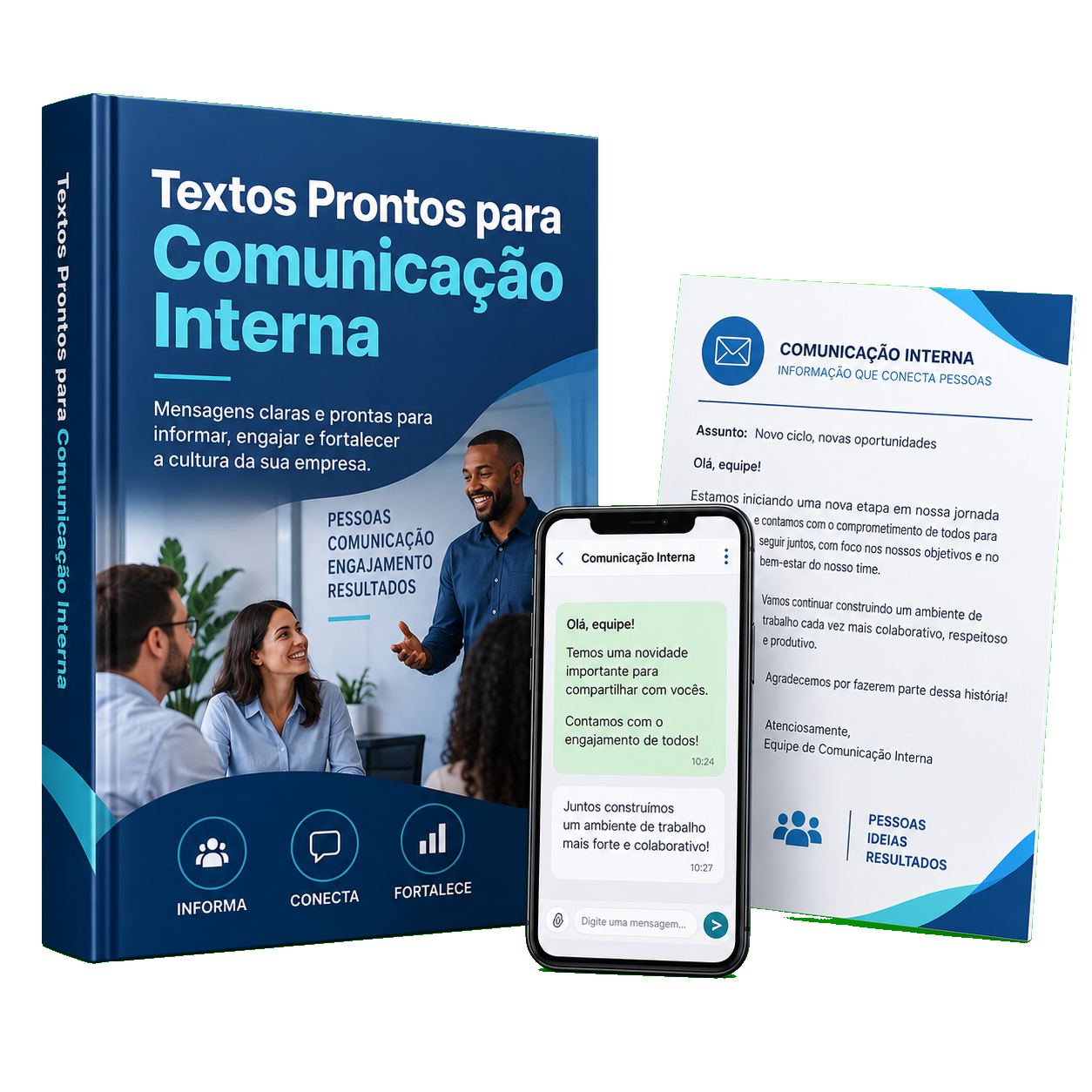 Bônus 02 — textos prontos para comunicação interna
